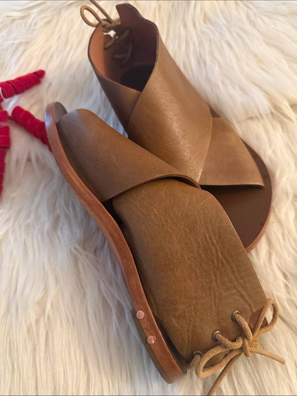 Handmade Beek Loon Genuine Leather Sandals🔥 - Picture 2 of 9